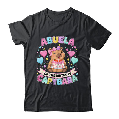 Abuela Of The Birthday Capybara Birthday Girl Family Shirt & Hoodie | teecentury