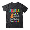 Abuela Of The Birthday Capybara Girl Bday Party Family Shirt & Hoodie | teecentury