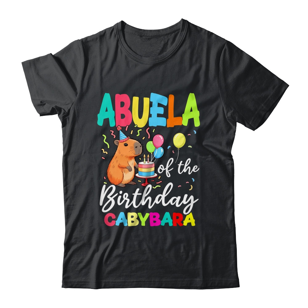 Abuela Of The Birthday Capybara Girl Bday Party Family Shirt & Hoodie | teecentury