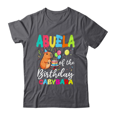 Abuela Of The Birthday Capybara Girl Bday Party Family Shirt & Hoodie | teecentury