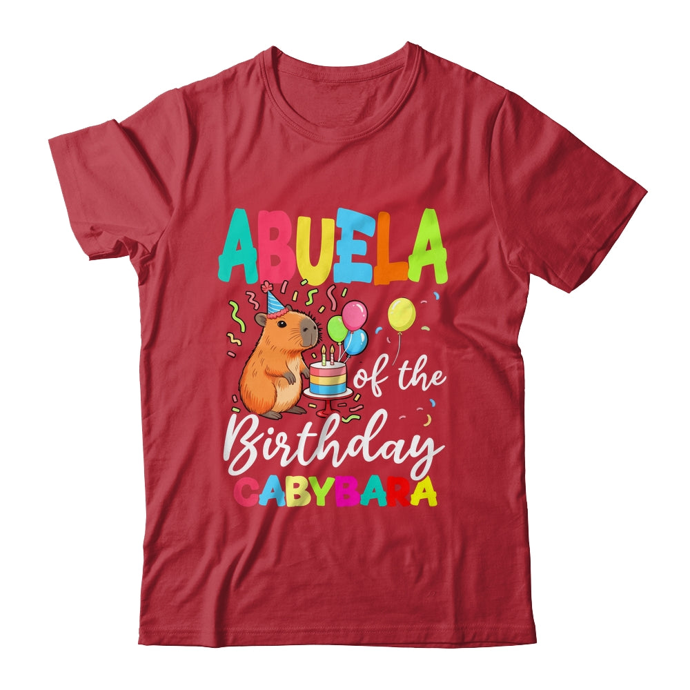 Abuela Of The Birthday Capybara Girl Bday Party Family Shirt & Hoodie | teecentury