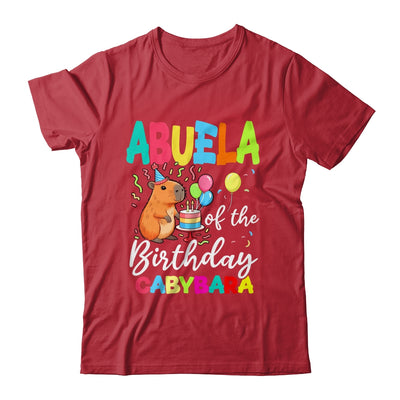 Abuela Of The Birthday Capybara Girl Bday Party Family Shirt & Hoodie | teecentury