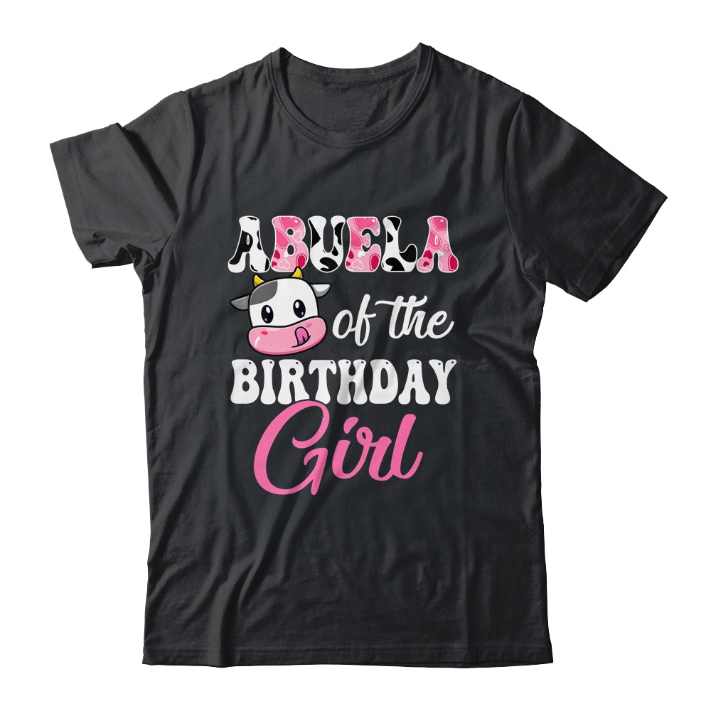 Abuela Of The Birthday Girl Farm Cow 1st Birthday Girl Shirt & Hoodie | teecentury