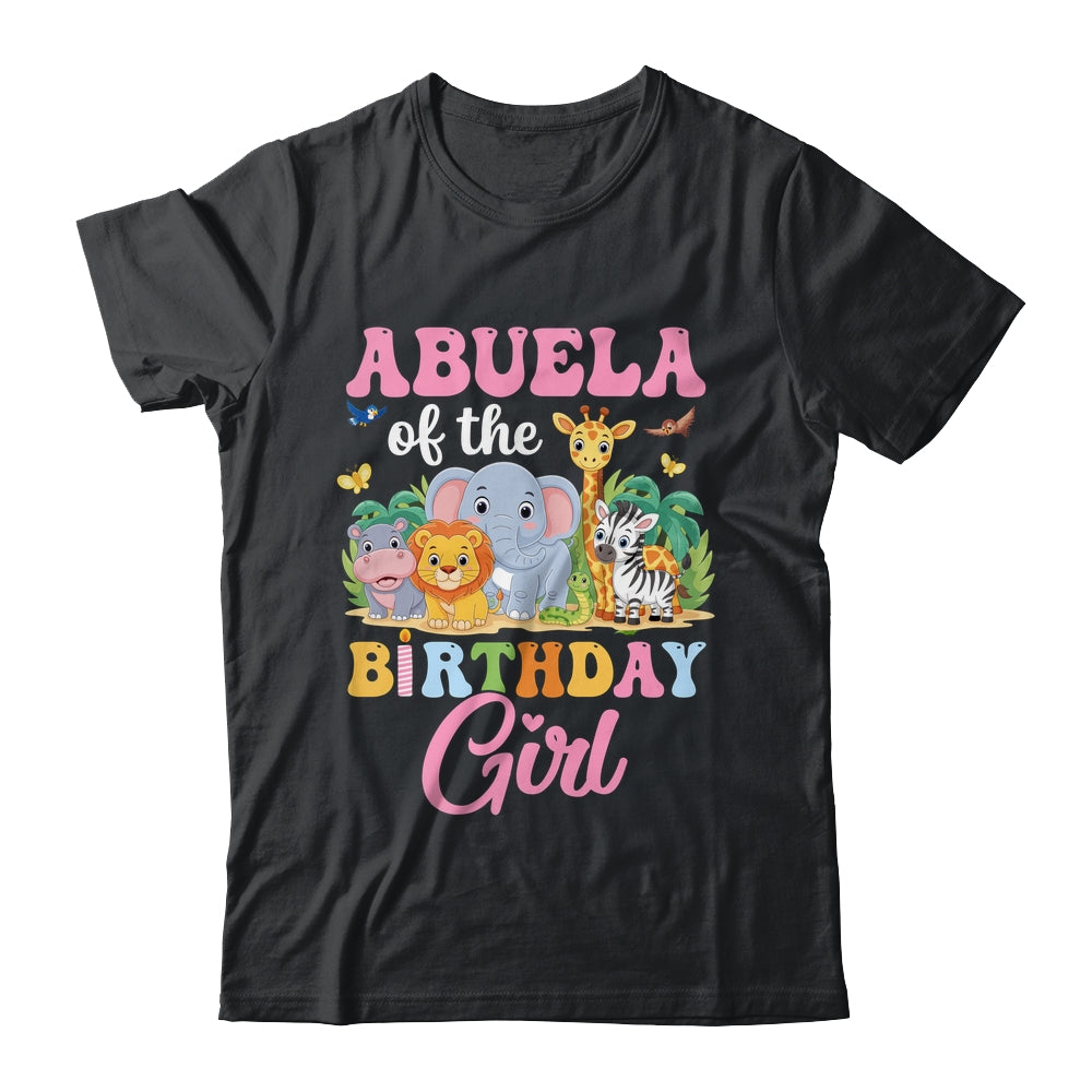 Abuela Of The Birthday Girl Kids Safari Jungle Animal Shirt & Hoodie | teecentury