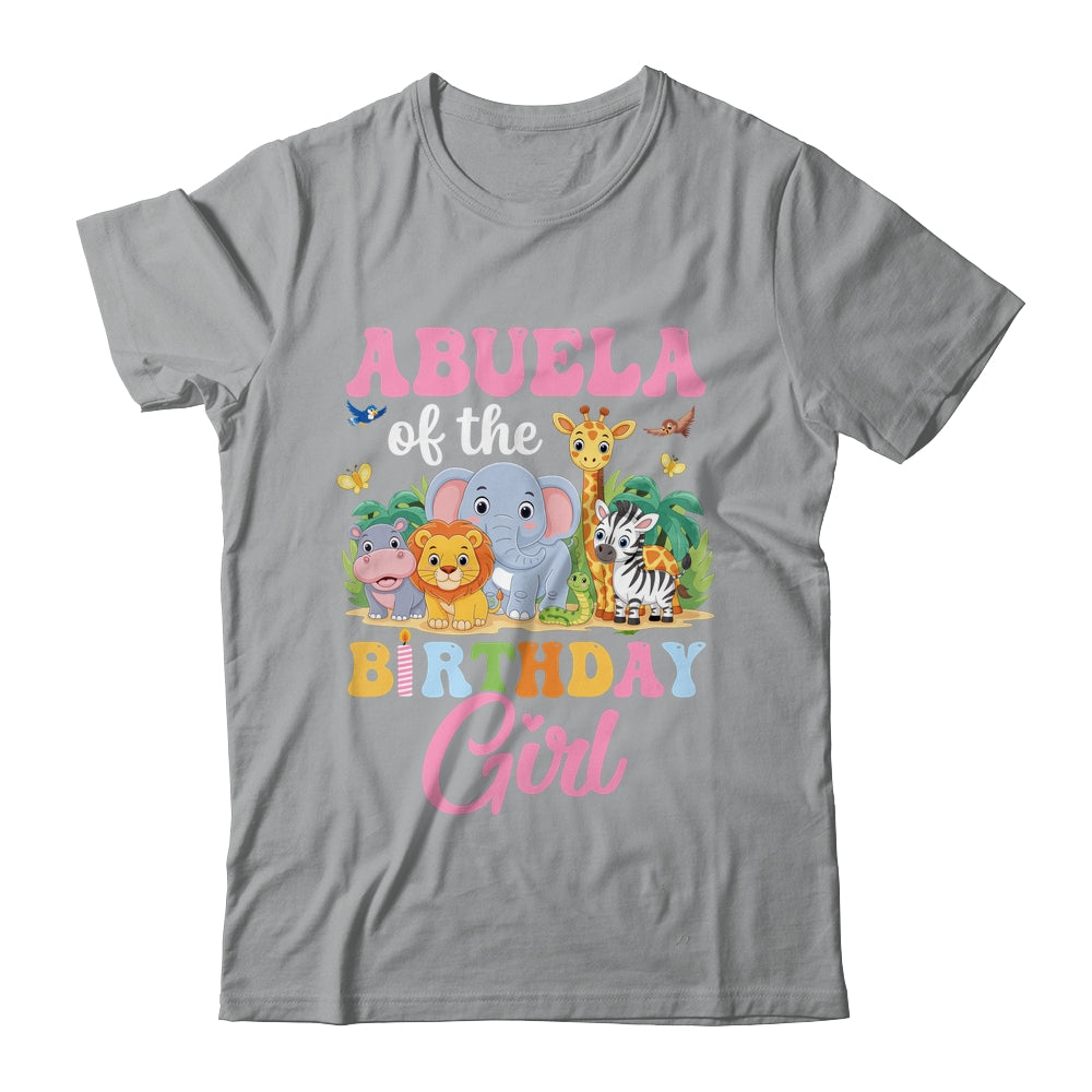 Abuela Of The Birthday Girl Kids Safari Jungle Animal Shirt & Hoodie | teecentury