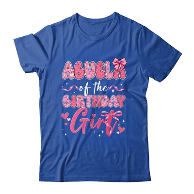 Abuela Of The Birthday Girl Pink Coquette Bow Family Shirt & Hoodie | teecentury