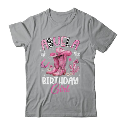 Abuela Of The Birthday Girl Pink Cowgirl Western Cow Girl Shirt & Hoodie | teecentury