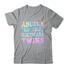 Abuela Of The Birthday Twins Girls Kids Party Retro Bday Shirt & Hoodie | teecentury