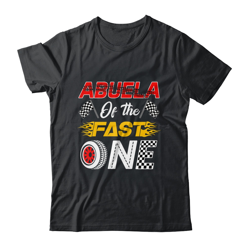 Abuela Of The Fast One 1st Birthday Race Car Family Shirt & Hoodie | teecentury