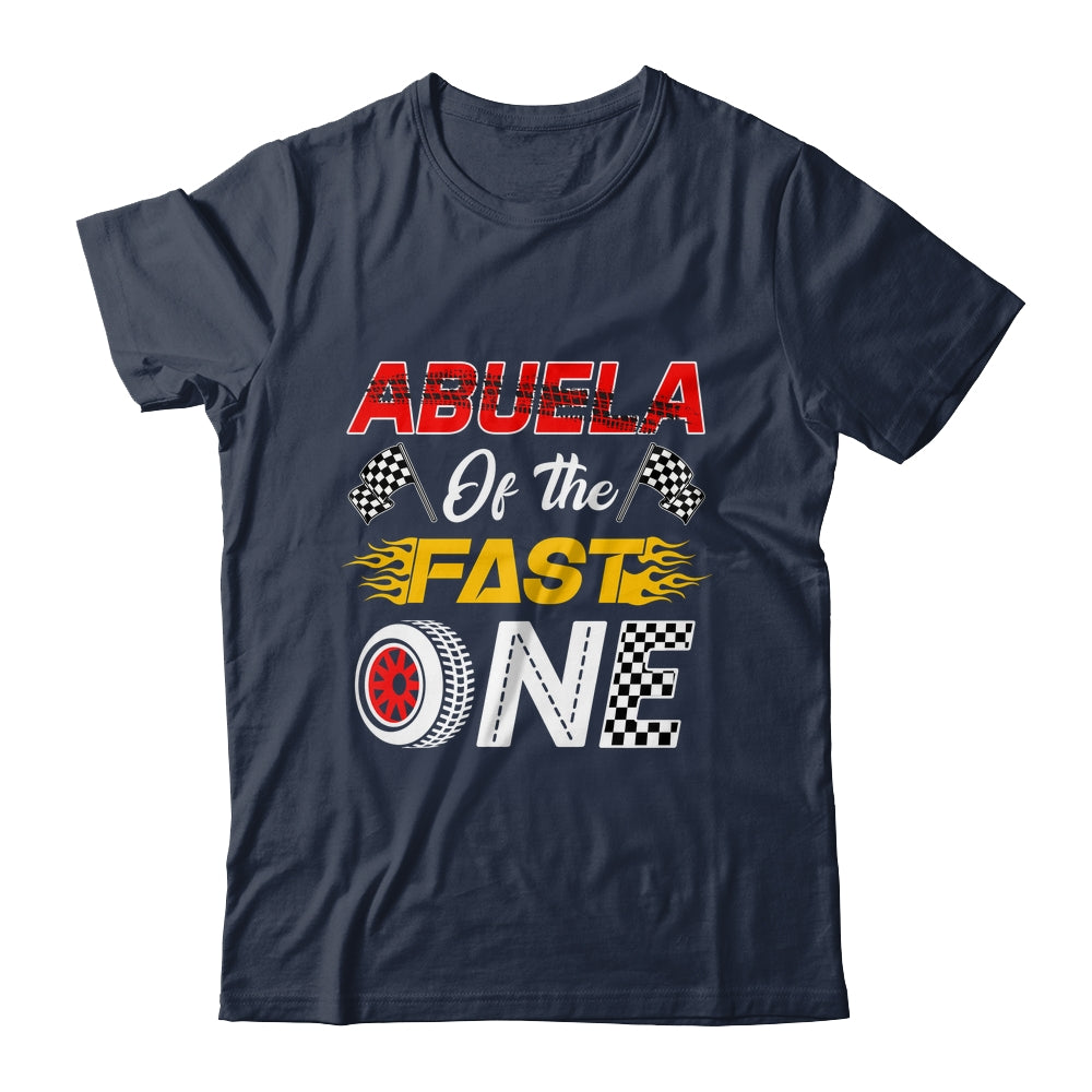 Abuela Of The Fast One 1st Birthday Race Car Family Shirt & Hoodie | teecentury