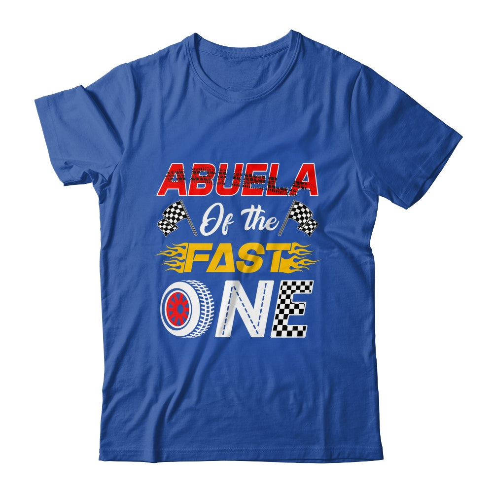 Abuela Of The Fast One 1st Birthday Race Car Family Shirt & Hoodie | teecentury