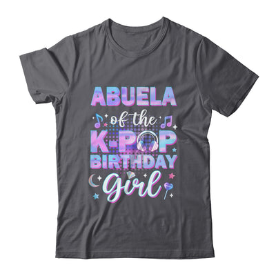 Abuela Of The K-Pop Birthday Girl Matching Family Music Shirt & Hoodie | teecentury