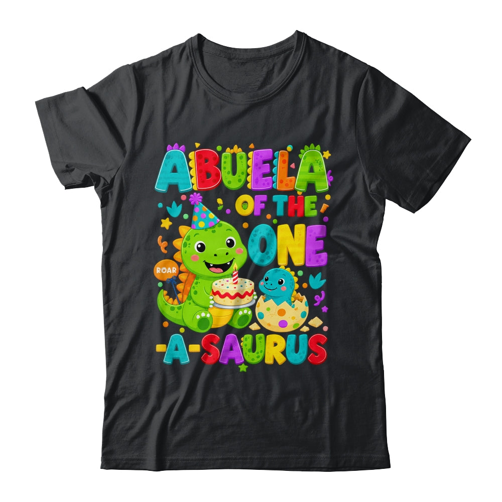 Abuela Of The One-A-Saurus 1St Birthday Boy T-Rex Dinosaur Shirt & Hoodie | teecentury