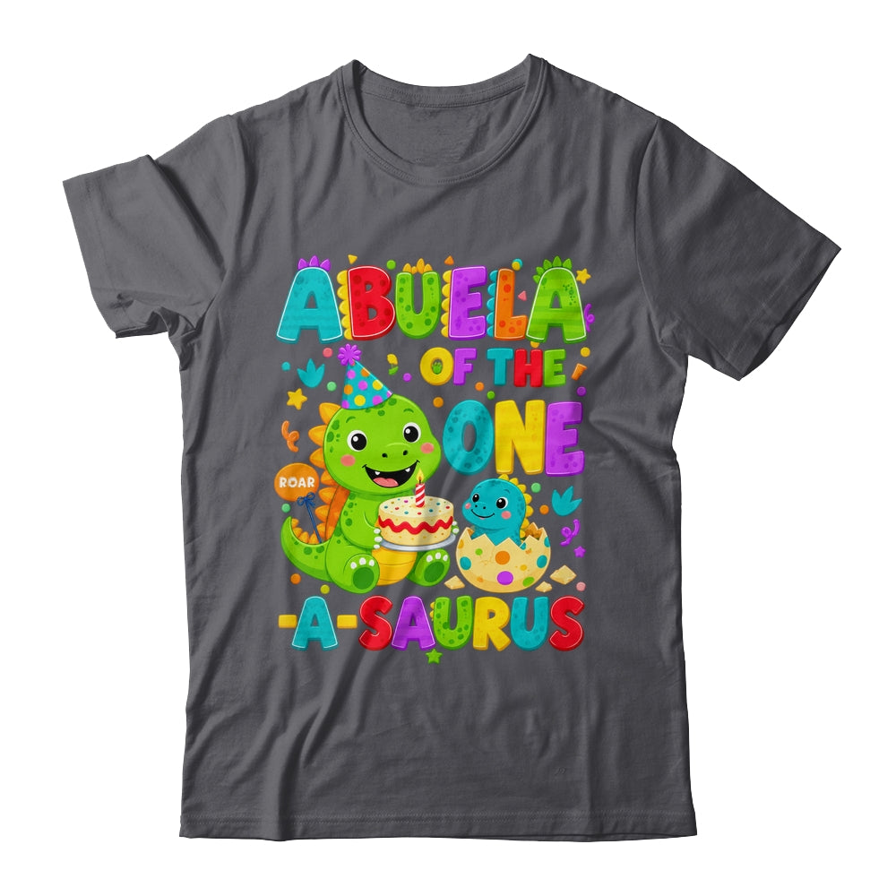 Abuela Of The One-A-Saurus 1St Birthday Boy T-Rex Dinosaur Shirt & Hoodie | teecentury