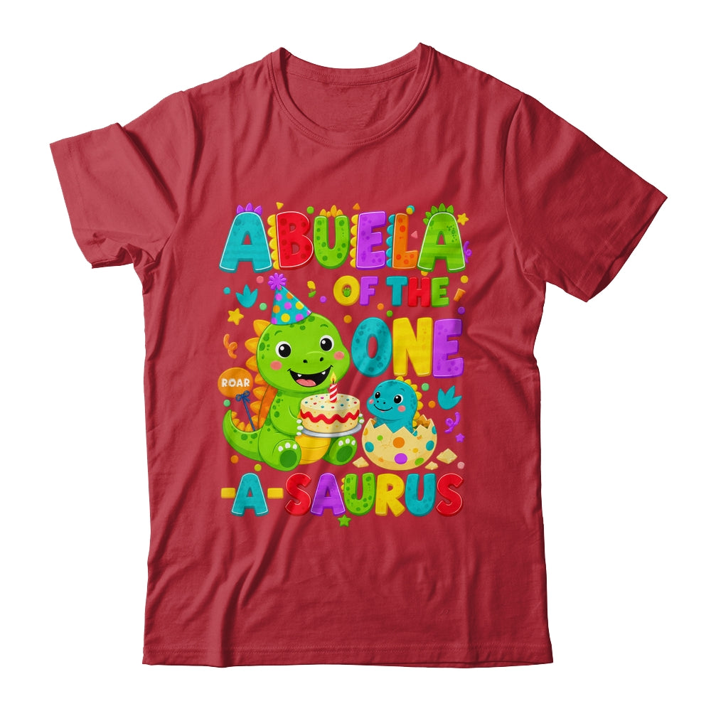 Abuela Of The One-A-Saurus 1St Birthday Boy T-Rex Dinosaur Shirt & Hoodie | teecentury