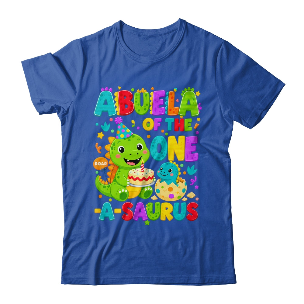 Abuela Of The One-A-Saurus 1St Birthday Boy T-Rex Dinosaur Shirt & Hoodie | teecentury