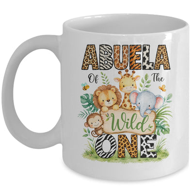 Abuela Of The Wild One First Birthday Boy Jungle Safari Mug | teecentury