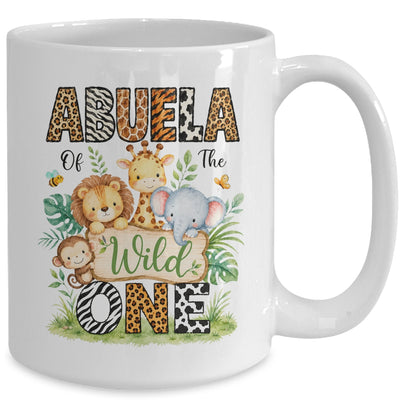Abuela Of The Wild One First Birthday Boy Jungle Safari Mug | teecentury