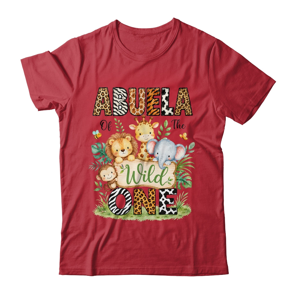 Abuela Of The Wild One First Birthday Boy Jungle Safari Shirt & Hoodie | teecentury