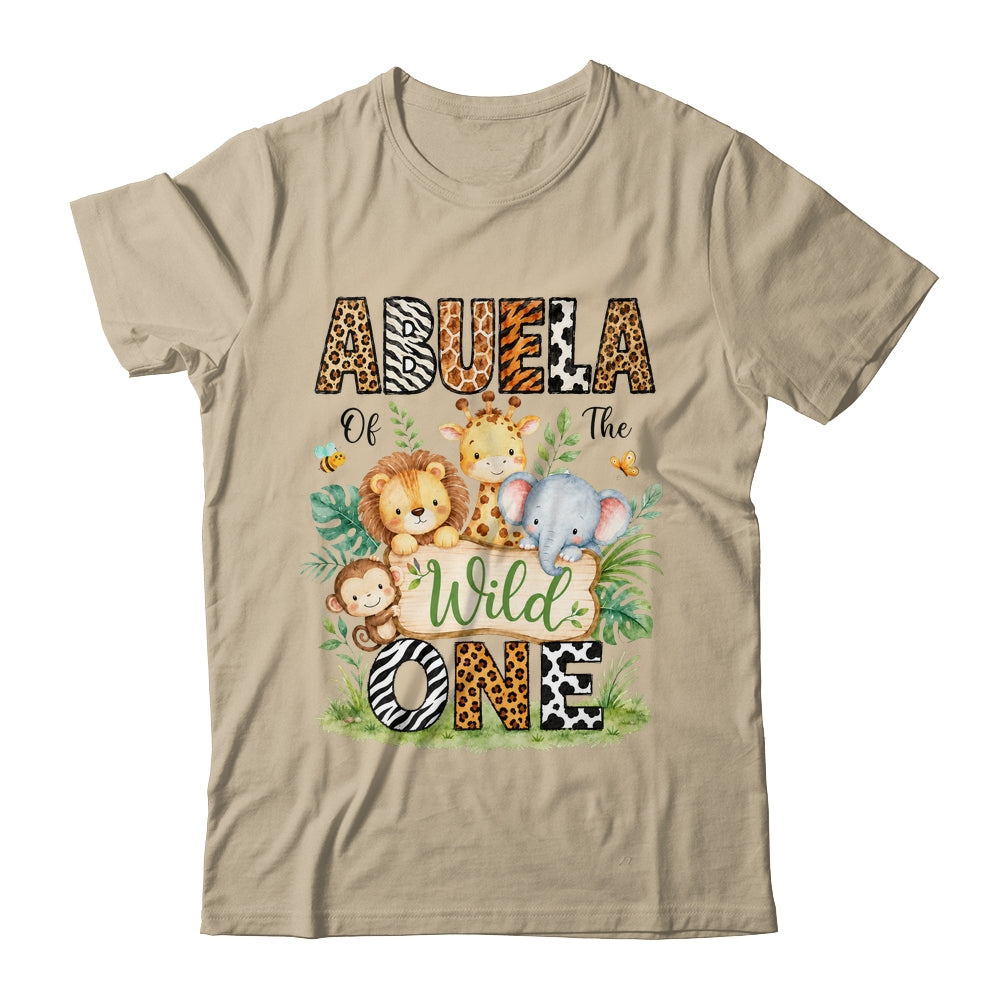 Abuela Of The Wild One First Birthday Boy Jungle Safari Shirt & Hoodie | teecentury