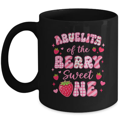 Abuelita Of The Berry Sweet One Strawberry First Birthday Mug | teecentury