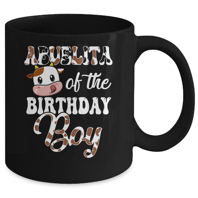 Abuelita Of The Birthday Boy Cow Farm 1st Birthday Boy Mug | teecentury
