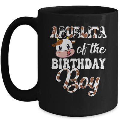 Abuelita Of The Birthday Boy Cow Farm 1st Birthday Boy Mug | teecentury