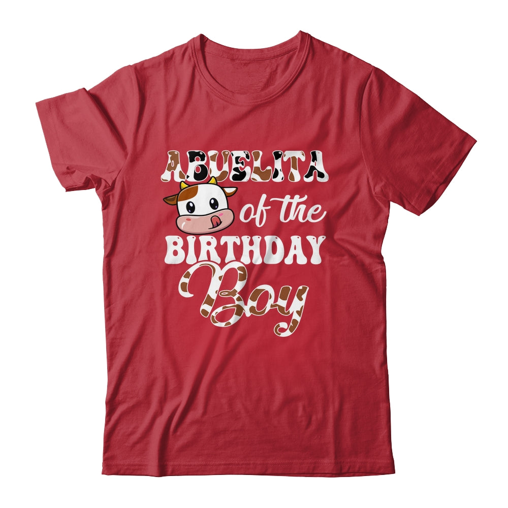 Abuelita Of The Birthday Boy Cow Farm 1st Birthday Boy Shirt & Hoodie | teecentury