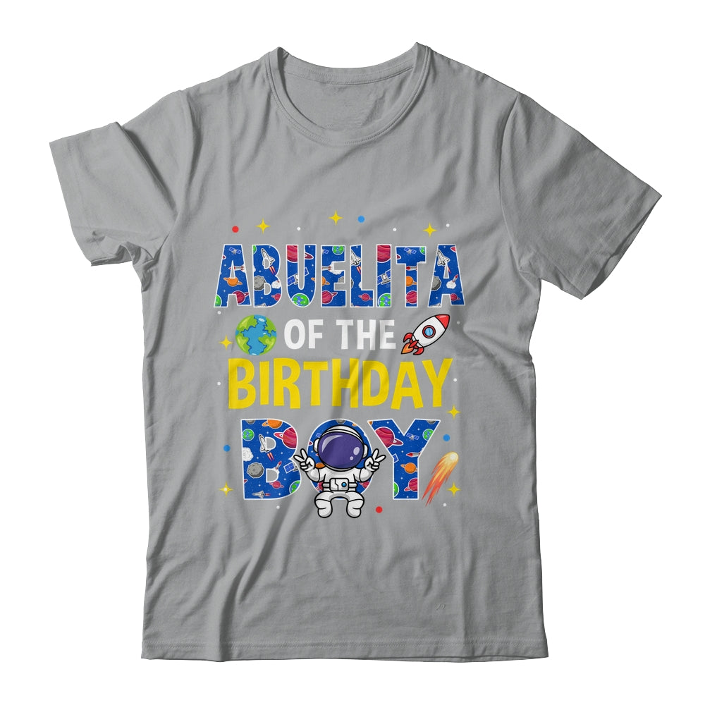 Abuelita Of The Birthday Boy Space Astronaut Family Birthday Shirt & Hoodie | teecentury