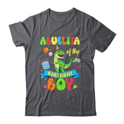 Abuelita Of The Birthday Boy TRex Dinosaur Birthday Family Shirt & Hoodie | teecentury