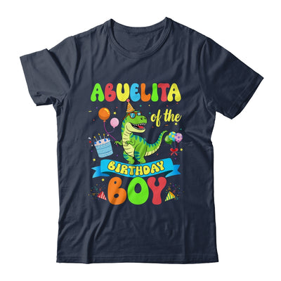 Abuelita Of The Birthday Boy TRex Dinosaur Birthday Family Shirt & Hoodie | teecentury