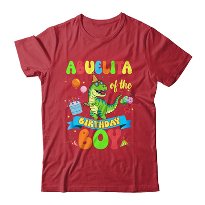 Abuelita Of The Birthday Boy TRex Dinosaur Birthday Family Shirt & Hoodie | teecentury