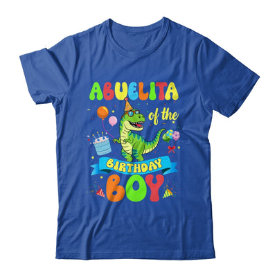 Abuelita Of The Birthday Boy TRex Dinosaur Birthday Family Shirt & Hoodie | teecentury