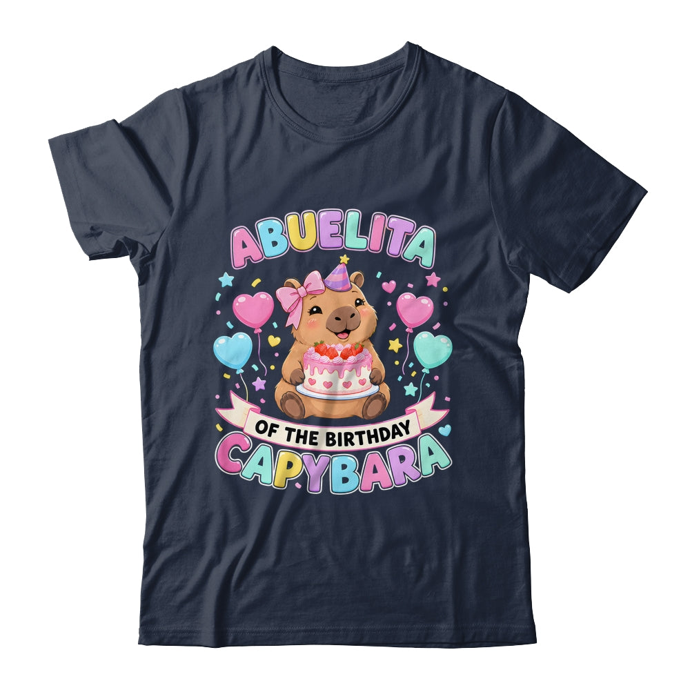 Abuelita Of The Birthday Capybara Birthday Girl Family Shirt & Hoodie | teecentury
