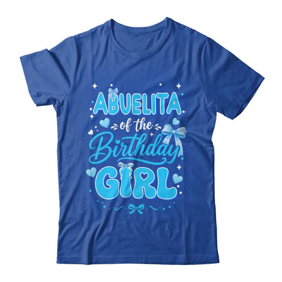Abuelita Of The Birthday Girl Family Coquette Bow Blue Cute Shirt & Hoodie | teecentury