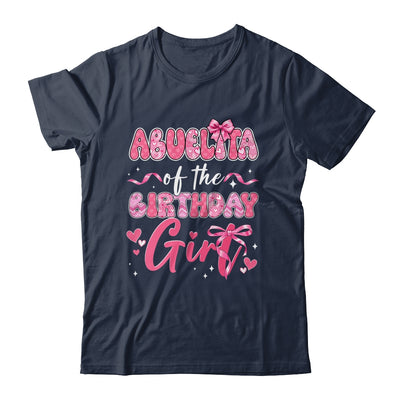 Abuelita Of The Birthday Girl Pink Coquette Bow Family Shirt & Hoodie | teecentury