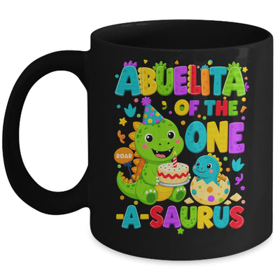 Abuelita Of The One-A-Saurus 1St Birthday Boy T-Rex Dinosaur Mug | teecentury