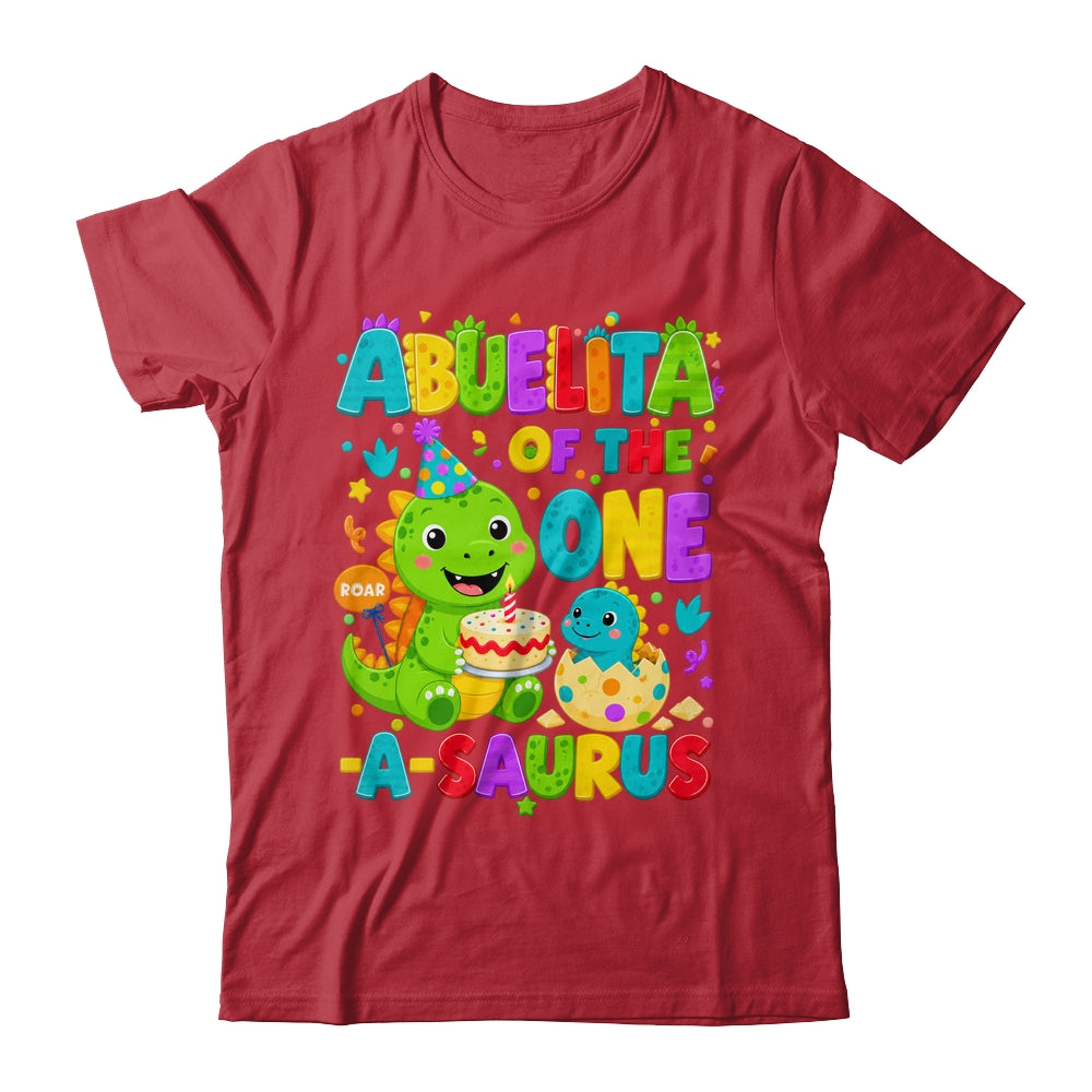 Abuelita Of The One-A-Saurus 1St Birthday Boy T-Rex Dinosaur Shirt & Hoodie | teecentury