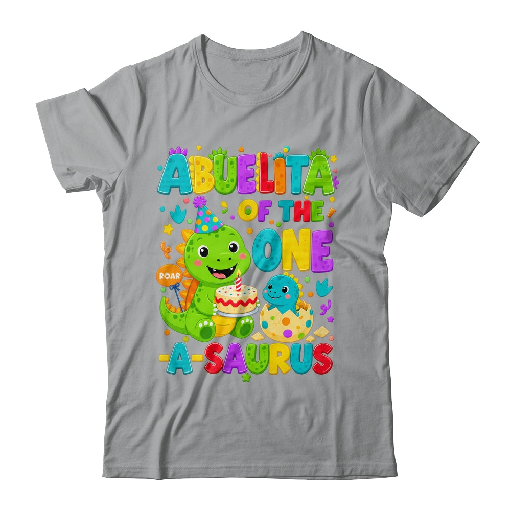 Abuelita Of The One-A-Saurus 1St Birthday Boy T-Rex Dinosaur Shirt & Hoodie | teecentury