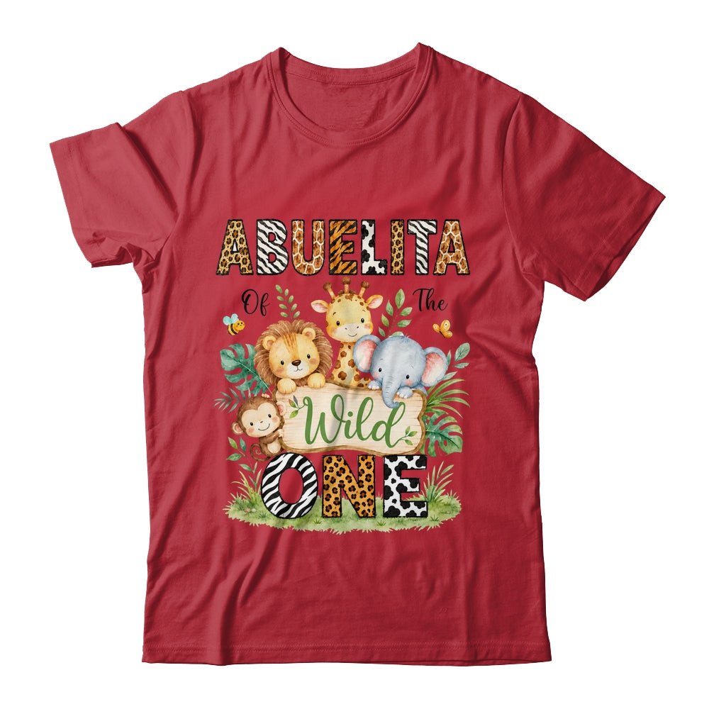 Abuelita Of The Wild One First Birthday Boy Jungle Safari Shirt & Hoodie | teecentury
