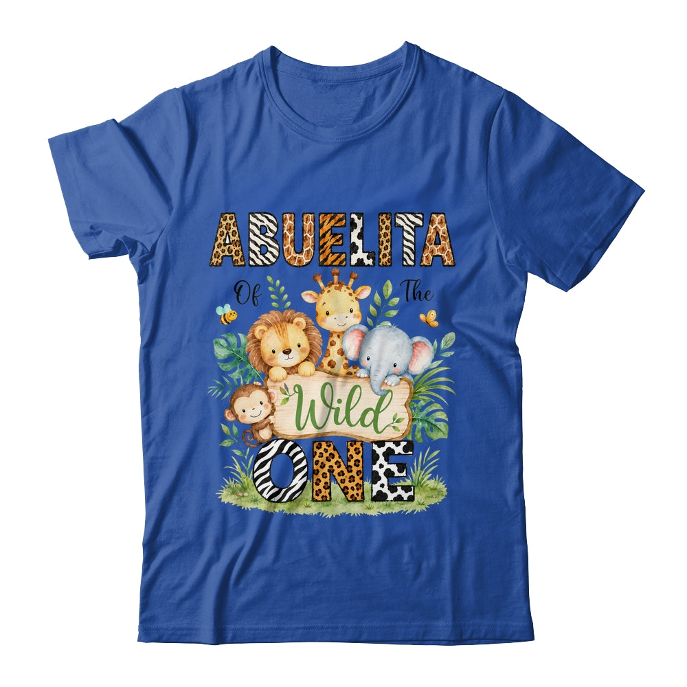 Abuelita Of The Wild One First Birthday Boy Jungle Safari Shirt & Hoodie | teecentury