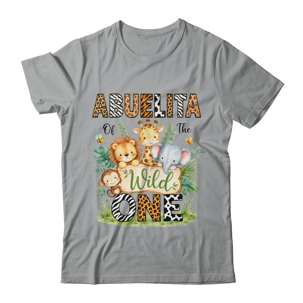 Abuelita Of The Wild One First Birthday Boy Jungle Safari Shirt & Hoodie | teecentury