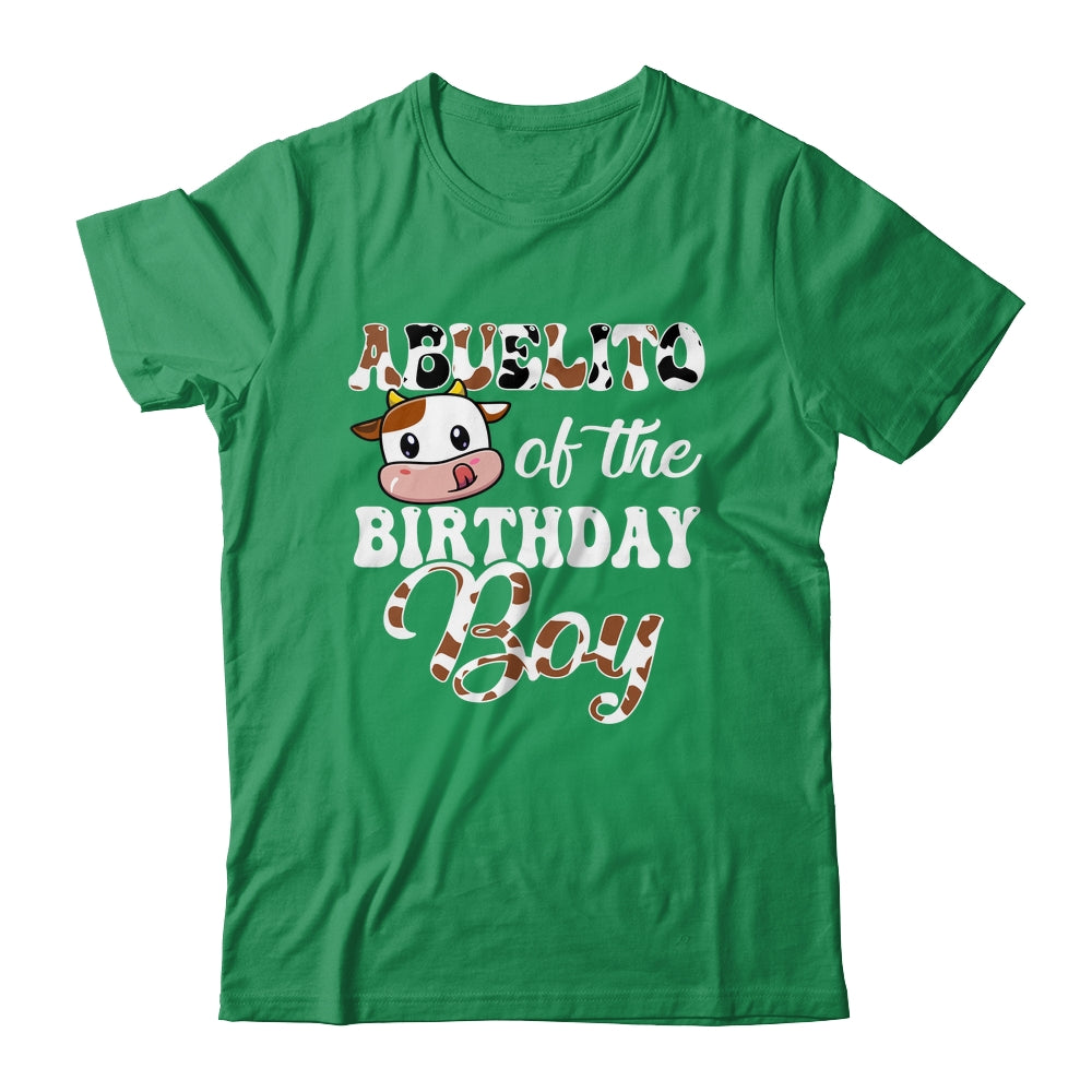 Abuelito Of The Birthday Boy Cow Farm 1st Birthday Boy Shirt & Hoodie | teecentury