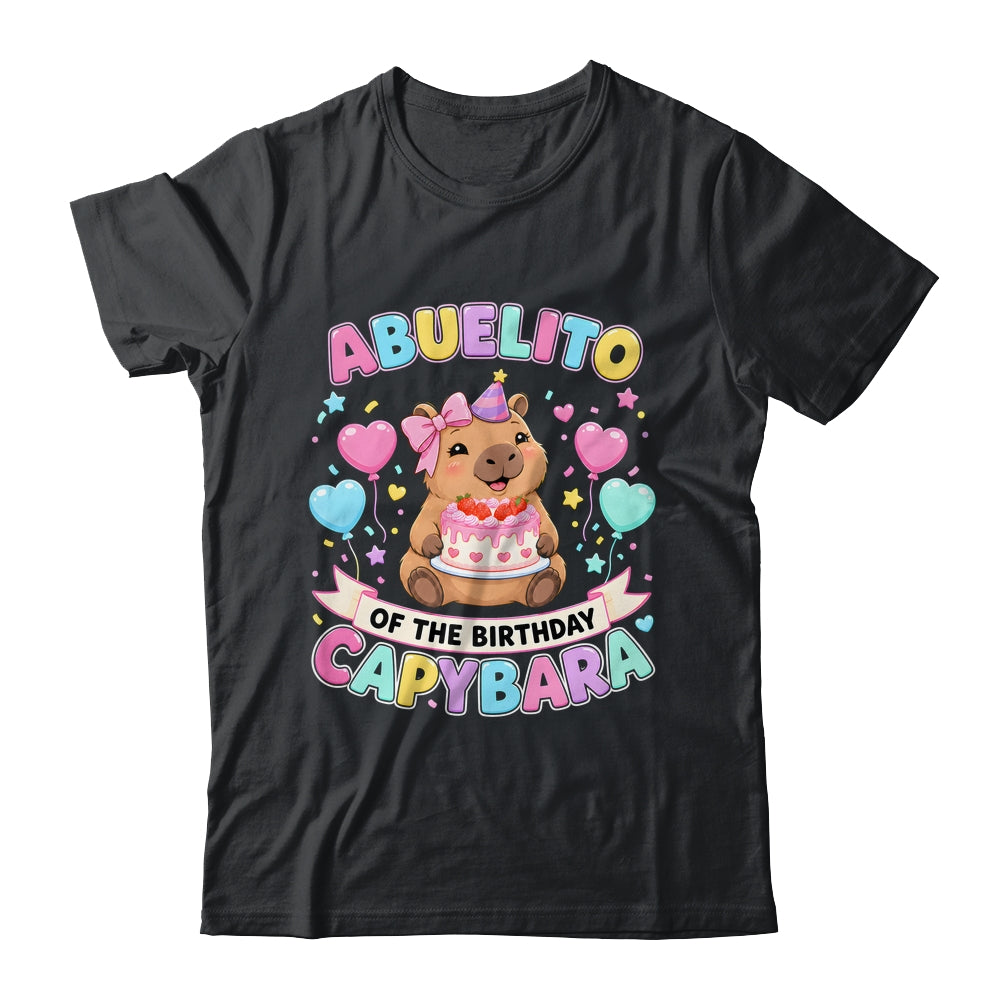 Abuelito Of The Birthday Capybara Birthday Girl Family Shirt & Hoodie | teecentury