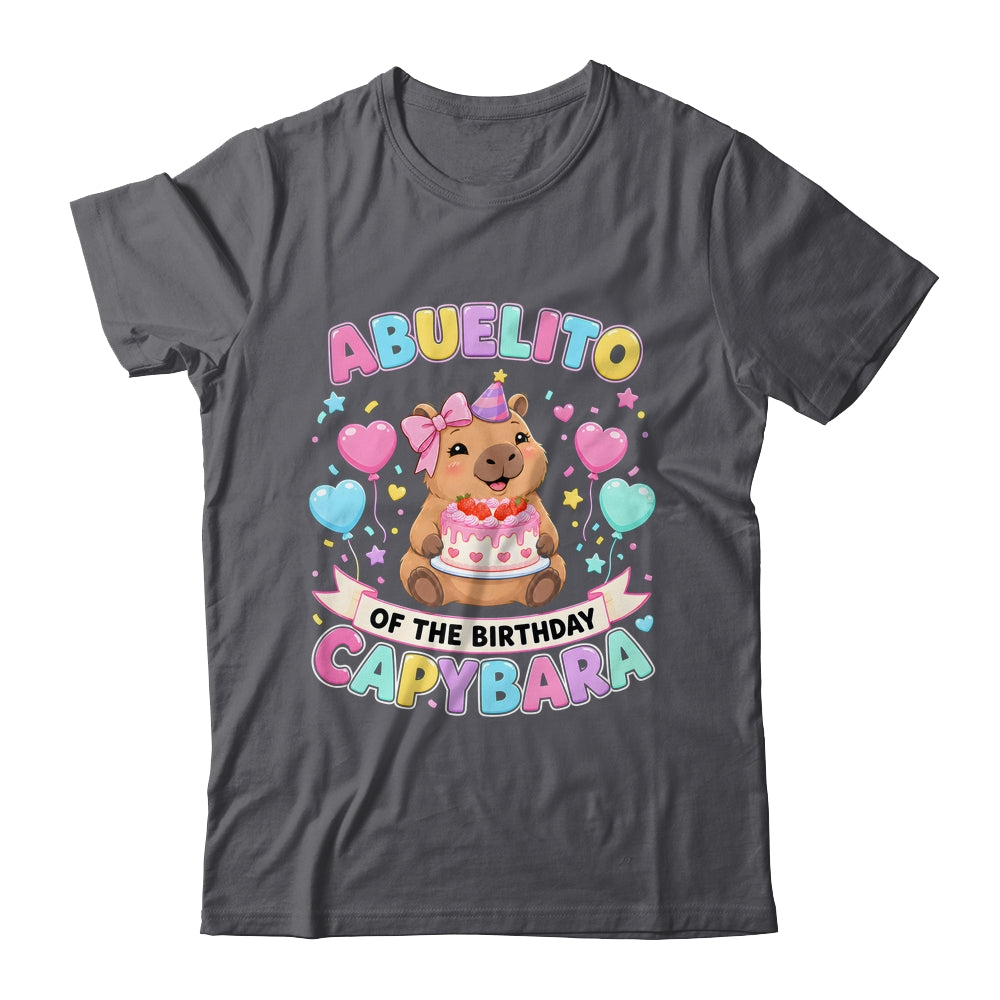 Abuelito Of The Birthday Capybara Birthday Girl Family Shirt & Hoodie | teecentury