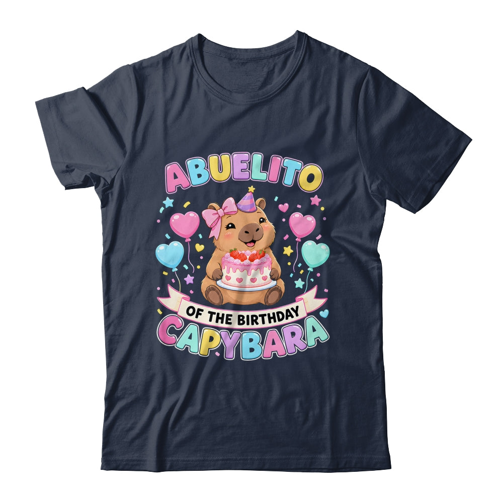Abuelito Of The Birthday Capybara Birthday Girl Family Shirt & Hoodie | teecentury