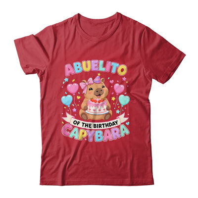 Abuelito Of The Birthday Capybara Birthday Girl Family Shirt & Hoodie | teecentury
