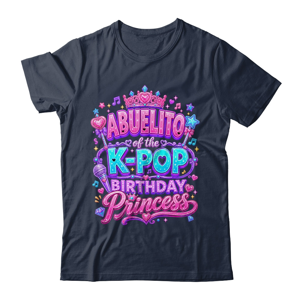 Abuelito Of The K-Pop Birthday Princess Korean Music Lovers Shirt & Hoodie | teecentury