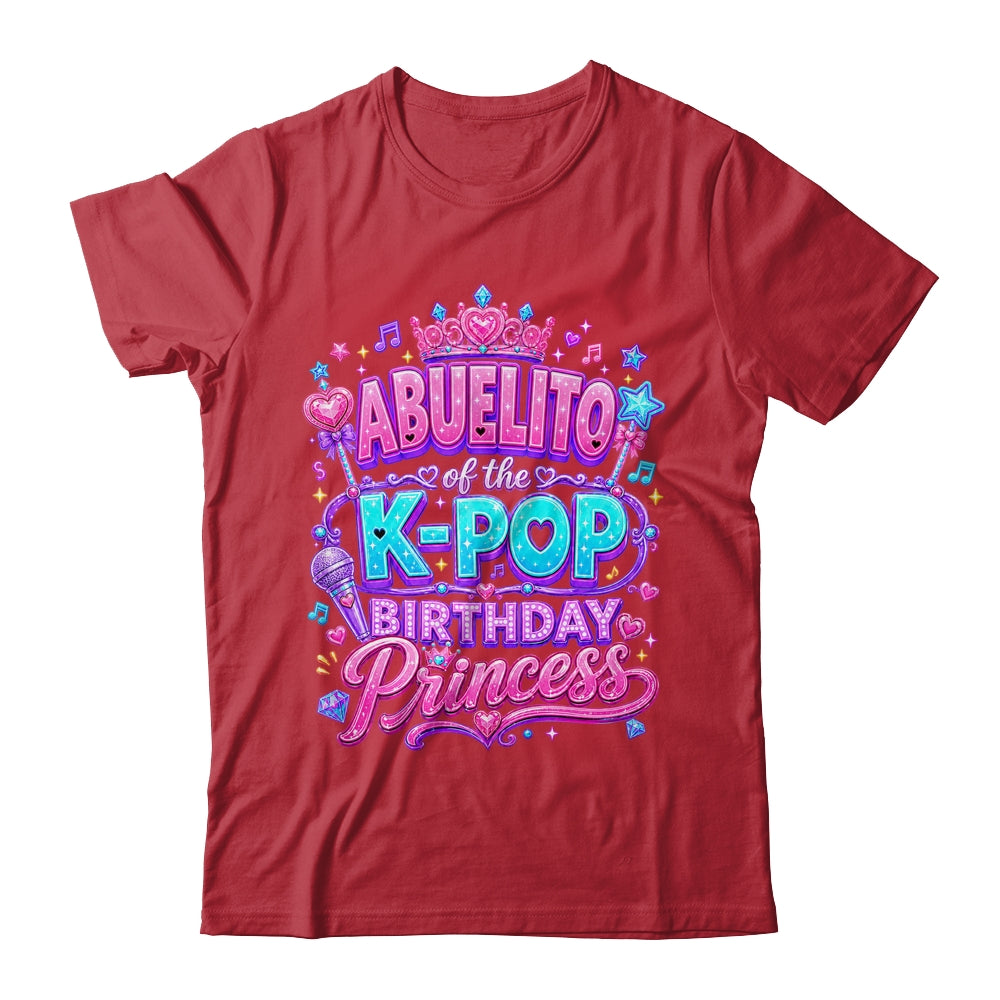 Abuelito Of The K-Pop Birthday Princess Korean Music Lovers Shirt & Hoodie | teecentury