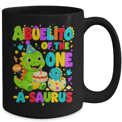 Abuelito Of The One-A-Saurus 1St Birthday Boy T-Rex Dinosaur Mug | teecentury